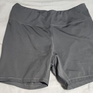 INC International Concepts Charcoal Bike Shorts